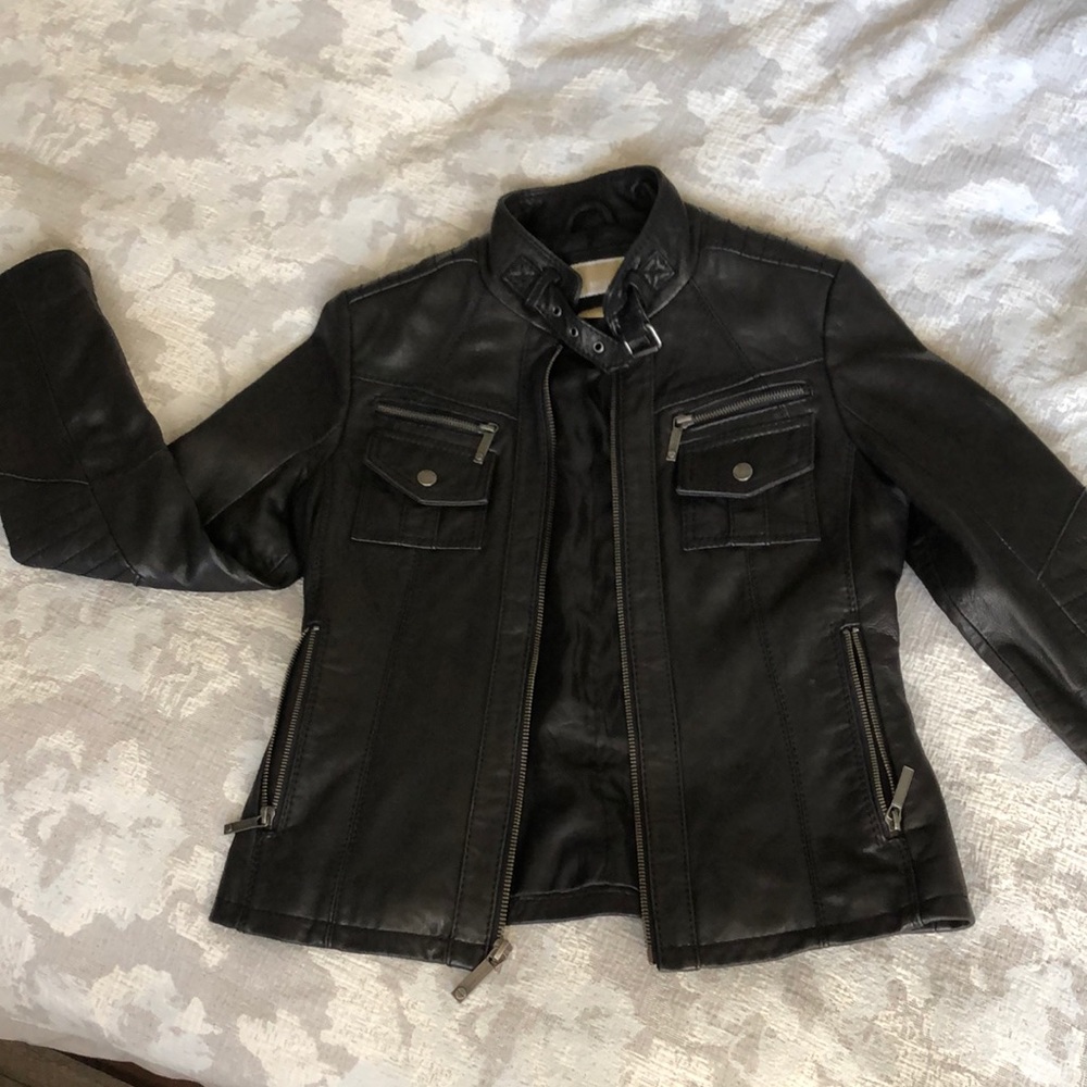 Michael Kors leather jacket